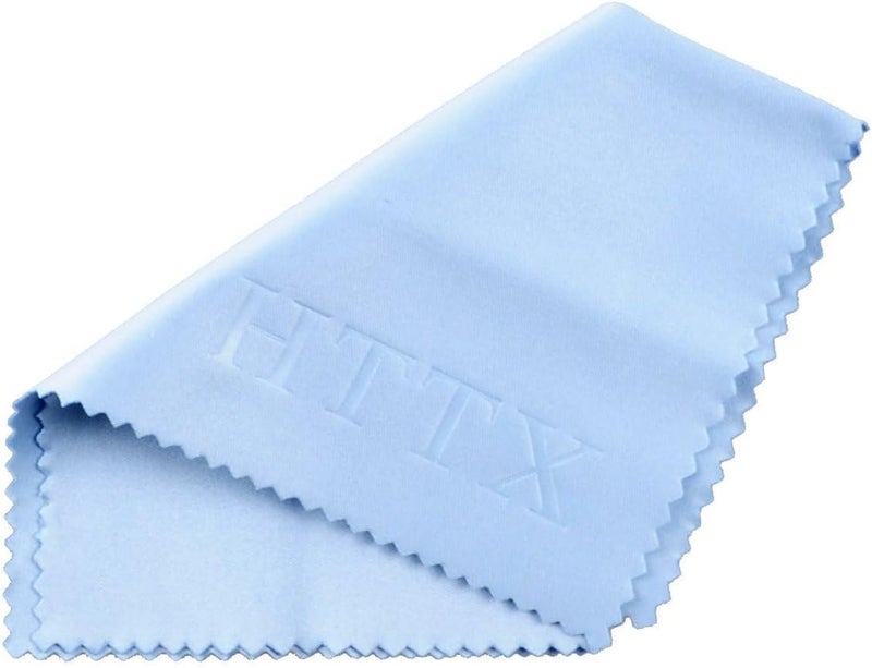 HTTX Microfiber Cleaning Cloths - for All LCD Screens, Tablets, Lenses, and Other Delicate Surfaces (8-Pack, 6x7) - Image 2
